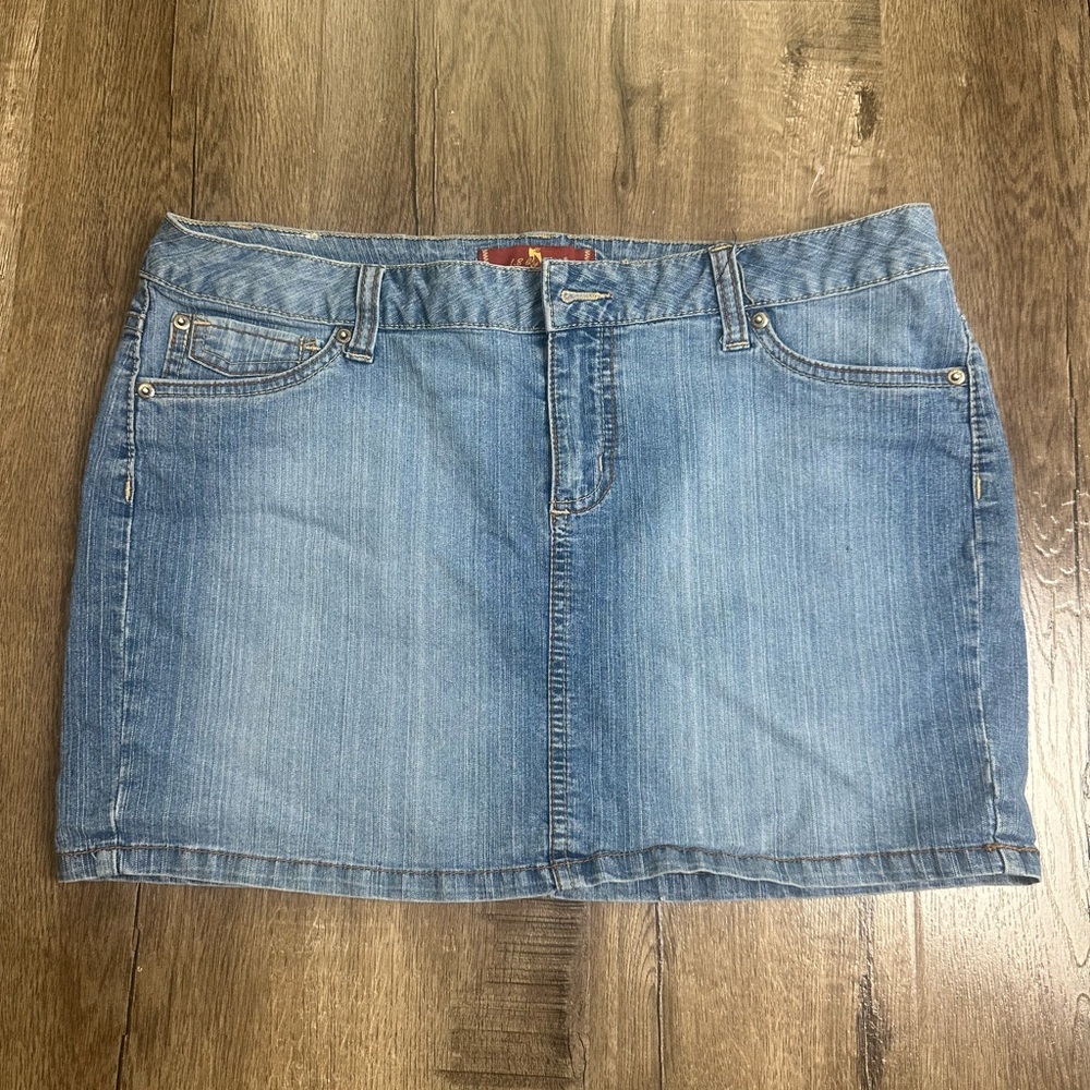 YMI Denim Blue Skirt